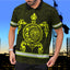 Lime Neon Hawaii Turtle Hi-Vis Polo Shirt