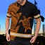 Orange Neon Turtle Hawaii Hi-Vis Polo Shirt