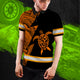 Orange Neon Turtle Hawaii Hi-Vis Polo Shirt