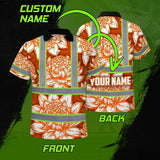 Hi Vis Polo Shirt Reflective Tapes Orange Neon White Protea Custom Name Safety Workwear For Workers, Truckers, Operators