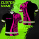 Pink Neon Hawaii Hi-Vis Polo Shirt