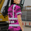 Pink Tiki Hi-Vis Polo Shirt