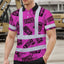 Pink Tiki Hi-Vis Polo Shirt