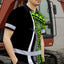 White Green Hi-Vis Polo Shirt