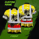 Yellow Coconut Tree Hi-Vis Polo Shirt