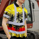 Yellow Coconut Tree Hi-Vis Polo Shirt