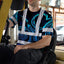 Gradient Turtle Hi-Vis Work Shirt