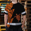 Hi Vis Shirt  Reflective Tapes Orange Neon Turtle Hawaii Hi-Vis Work Shirt