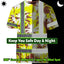 Yellow Neon Flowers Hi-Vis Work Shirt