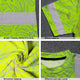 Green Grey Flowers Hawaii Hi-Vis T-Shirt