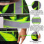 Green Neon Black Heliconia Hi-Vis T-Shirt