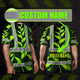 Green Neon Black Heliconia Hi-Vis T-Shirt