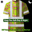 Pink And Lime Neon Frog Hi-Vis T-Shirt