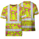 Pink And Lime Neon Frog Hi-Vis T-Shirt