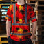 Red Neon Flowers Hi-Vis T-Shirt