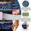 Hi Vis Team T Shirt Reflective Tapes Blue Pink Flower Hi-Vis T-Shirt