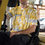 Hi Vis Team T Shirt Reflective Tapes Yellow Flower Hi-Vis T-Shirt