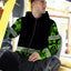 Hi Vis Zip Hoodie Reflective Green Camo Hi-Vis Zip Hoodie