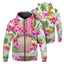 Funny Belly Hi-Vis Zip Hoodie