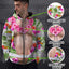 Funny Belly Hi-Vis Zip Hoodie