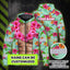 Funny Muscle 2 Hi-Vis Zip Hoodie