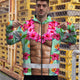 Funny Muscle 2 Hi-Vis Zip Hoodie