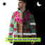 Funny Muscle 2 Hi-Vis Zip Hoodie