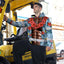 Funny Muscle Hi-Vis Zip Hoodie