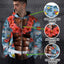 Funny Muscle Hi-Vis Zip Hoodie