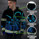 Gradient Turtle Hi-Vis Zip Hoodie