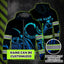 Gradient Turtle Hi-Vis Zip Hoodie