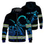 Gradient Turtle Hi-Vis Zip Hoodie