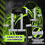 Hi Vis Zip Hoodie Reflective Tapes Hi-Vis Zip Hoodie