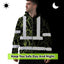 Lime Neon Flowers Hi-Vis Zip Hoodie
