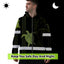Lime Neon Hi-Vis Zip Hoodie