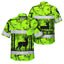 High Visibility Hawaiian Shirt Reflective Deer Hunting Hi-Vis Hawaiian Shirt