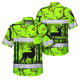 High Visibility Hawaiian Shirt Reflective Deer Hunting Hi-Vis Hawaiian Shirt