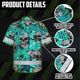 Reflective Hi Vis Mint Neon Hawaiian Shirt – Hi-Vis Hawaiian Shirt