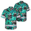 Reflective Hi Vis Mint Neon Hawaiian Shirt – Hi-Vis Hawaiian Shirt